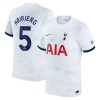 Officiële Voetbalshirt Tottenham Hotspur Hojbjerg 5 Thuis 2023-24 - Heren